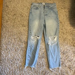 BDG WOMEN’S (27) HIGH RISE STRAIGHT LEG JEANS